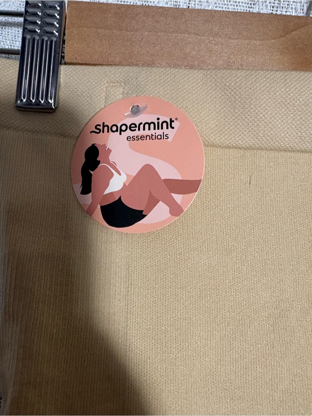 Shapermint Beige High-Waist Shaping Shorts M/L - Picture 2 of 4